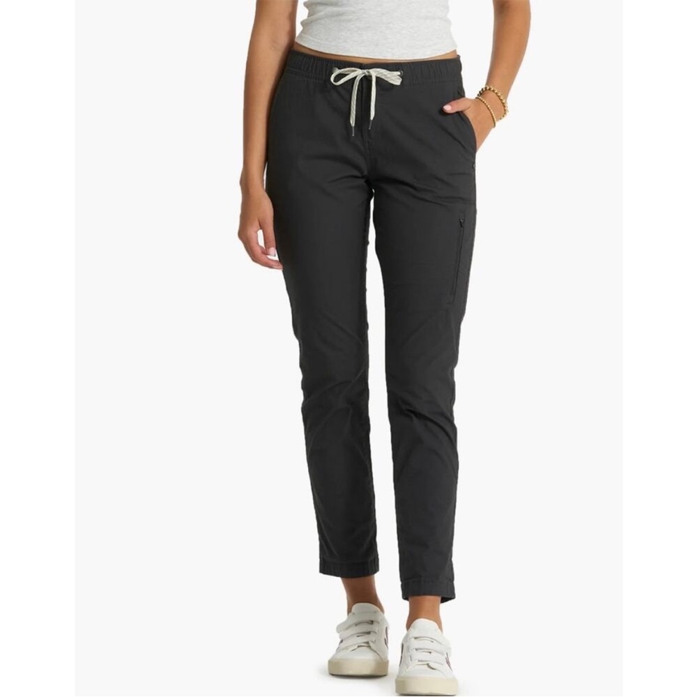 Vuori Women’s Ripstop Charcoal Grey Pants Medium
